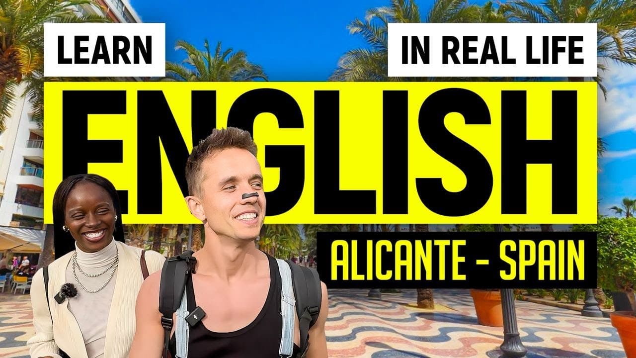 Comprehensible Input English - Learn English Fast While Traveling