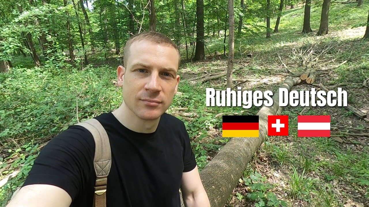 Hör einfach zu und kommentiere. | 35 Minuten natürliches Deutsch zum Entspannen & Nachdenken