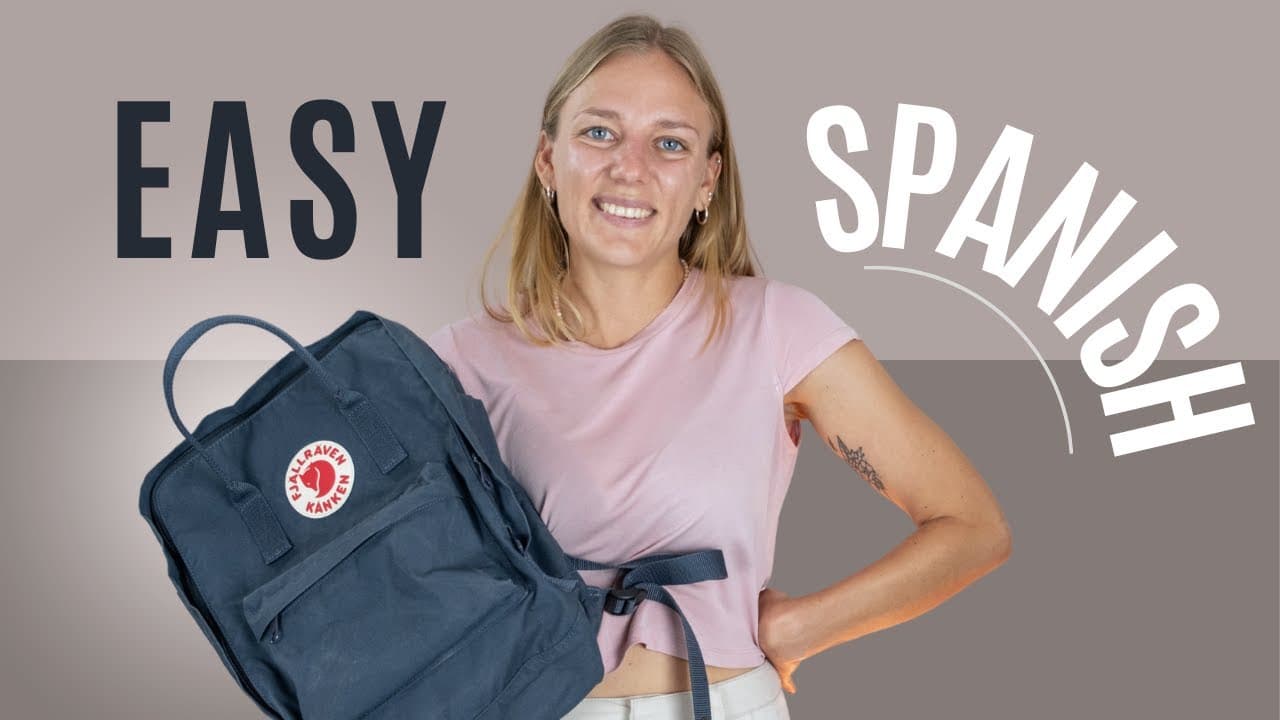 What's in my backpack? | Spanish for Beginners