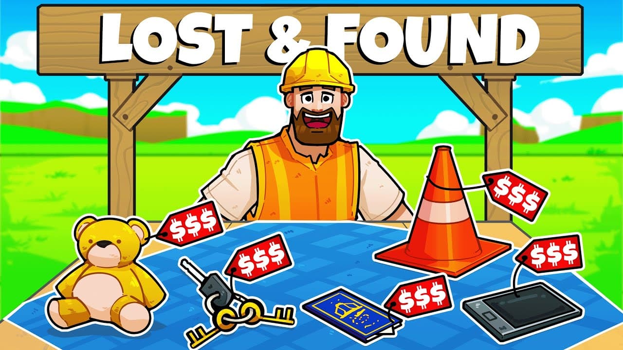 I sold LOST ITEMS back to people for profit!