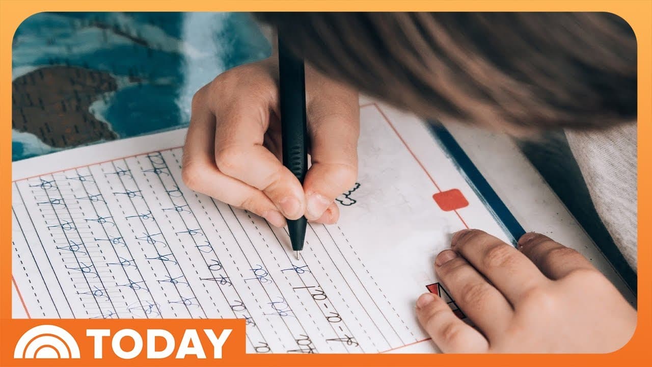 Why States Are Pushing to Save Cursive Handwriting in Schools