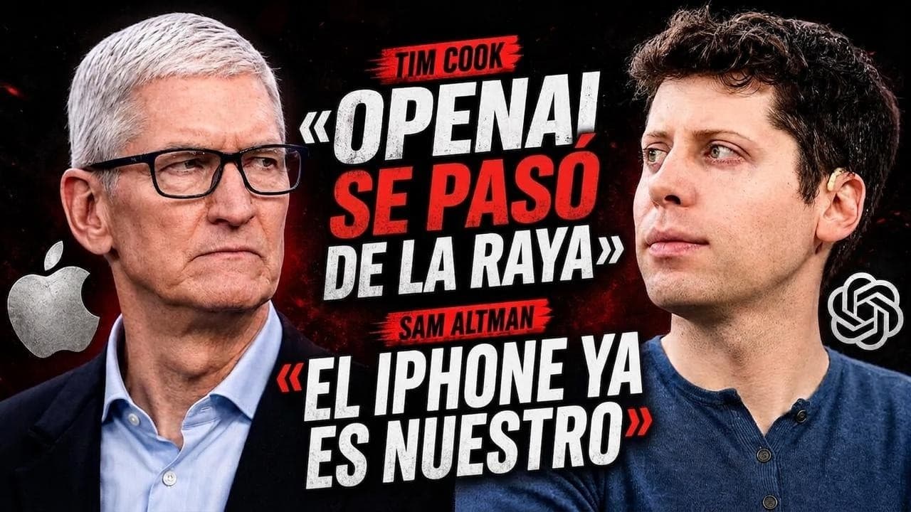 La guerra de IA entre OpenAI y Apple apenas comienza y está de locos