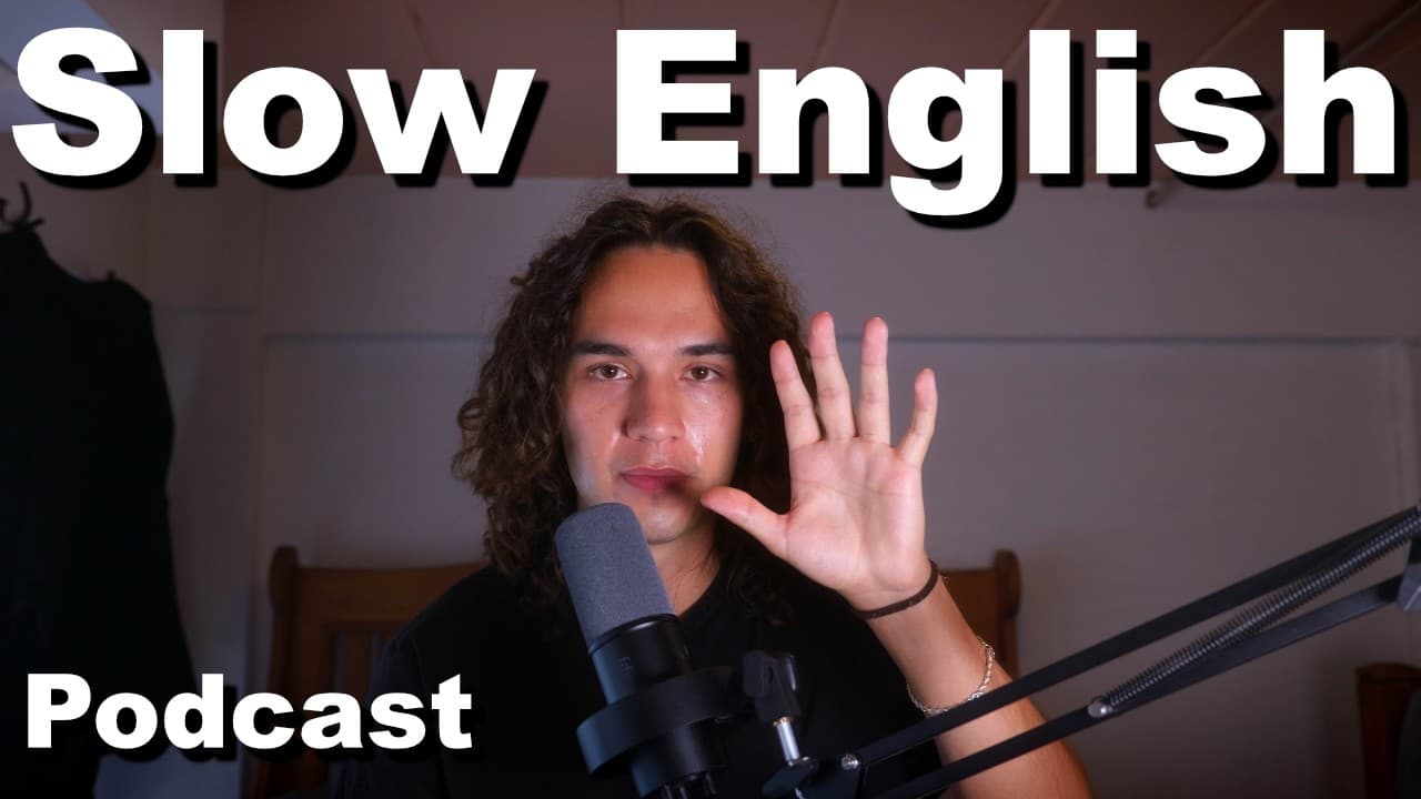 Slow English Podcast #1 | Listen and learn clear, slow, natural English