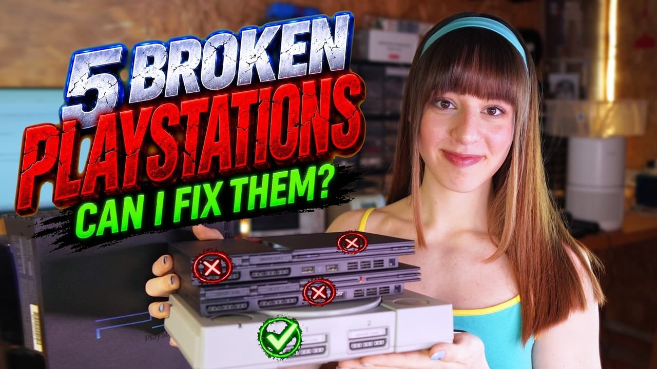 I Fixed 5 Broken PlayStations