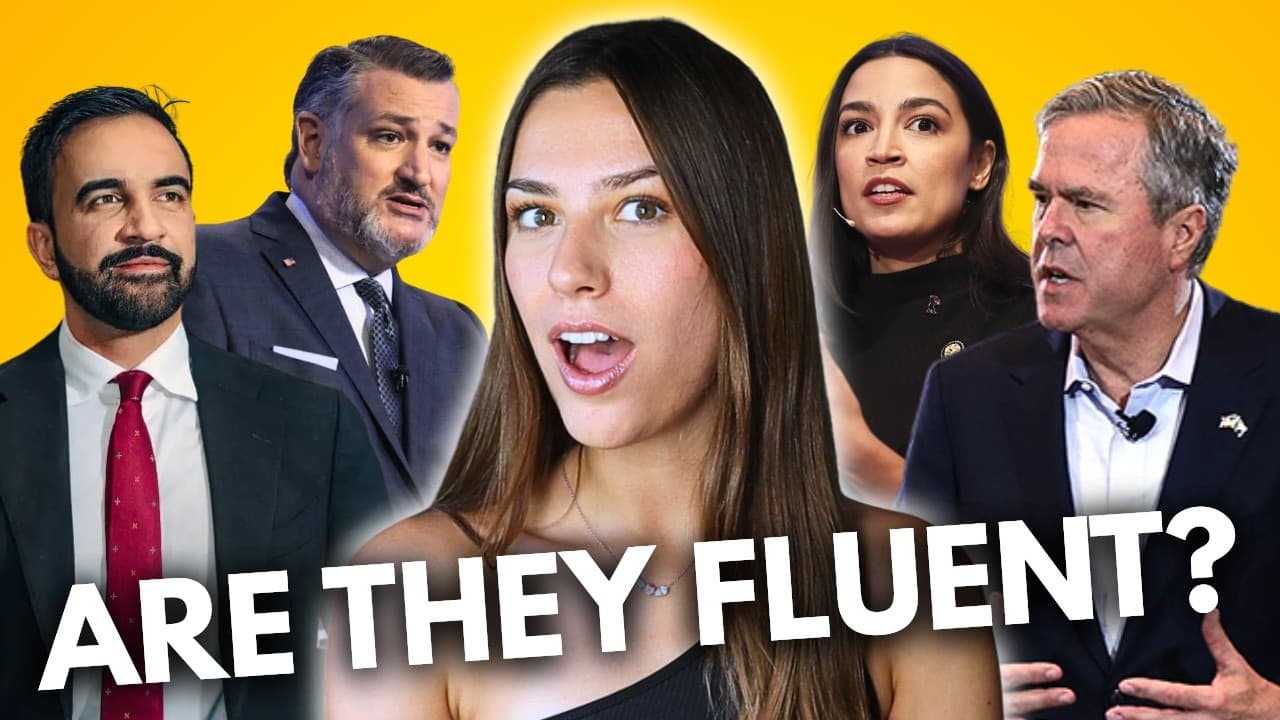 Teacher Reacts to Politicians Speaking Spanish