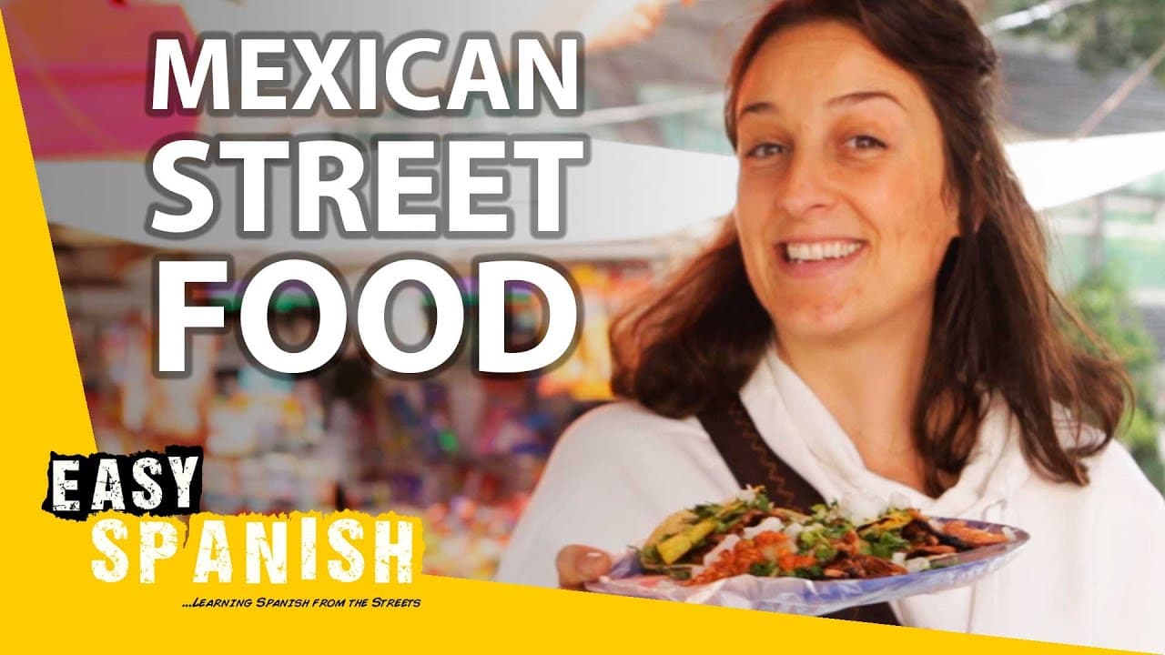 How to Order Mexican Street Food (in Slow Spanish) | Super Easy Spanish 48