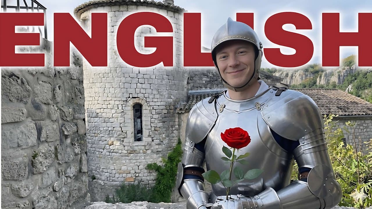 Learn English in a Medieval French Village | English Comprehensible Input