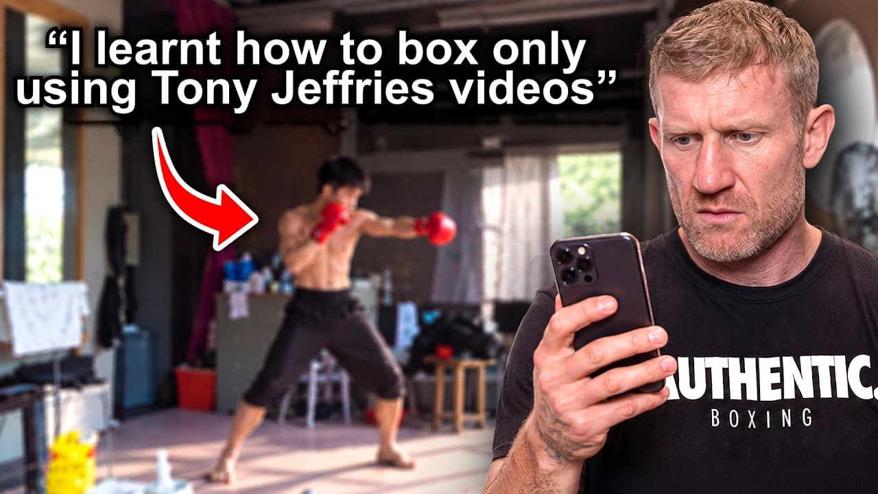 He Learned Boxing From My YouTube Videos!