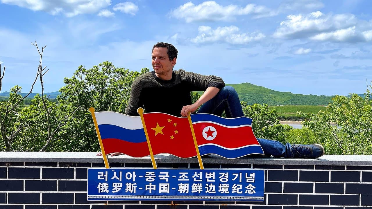 Visito la triple frontera: China, Corea del Norte y Rusia. Cómo es este lugar?
