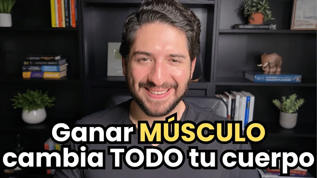 Esto le pasa a tu cuerpo cuando GANAS MÚSCULO