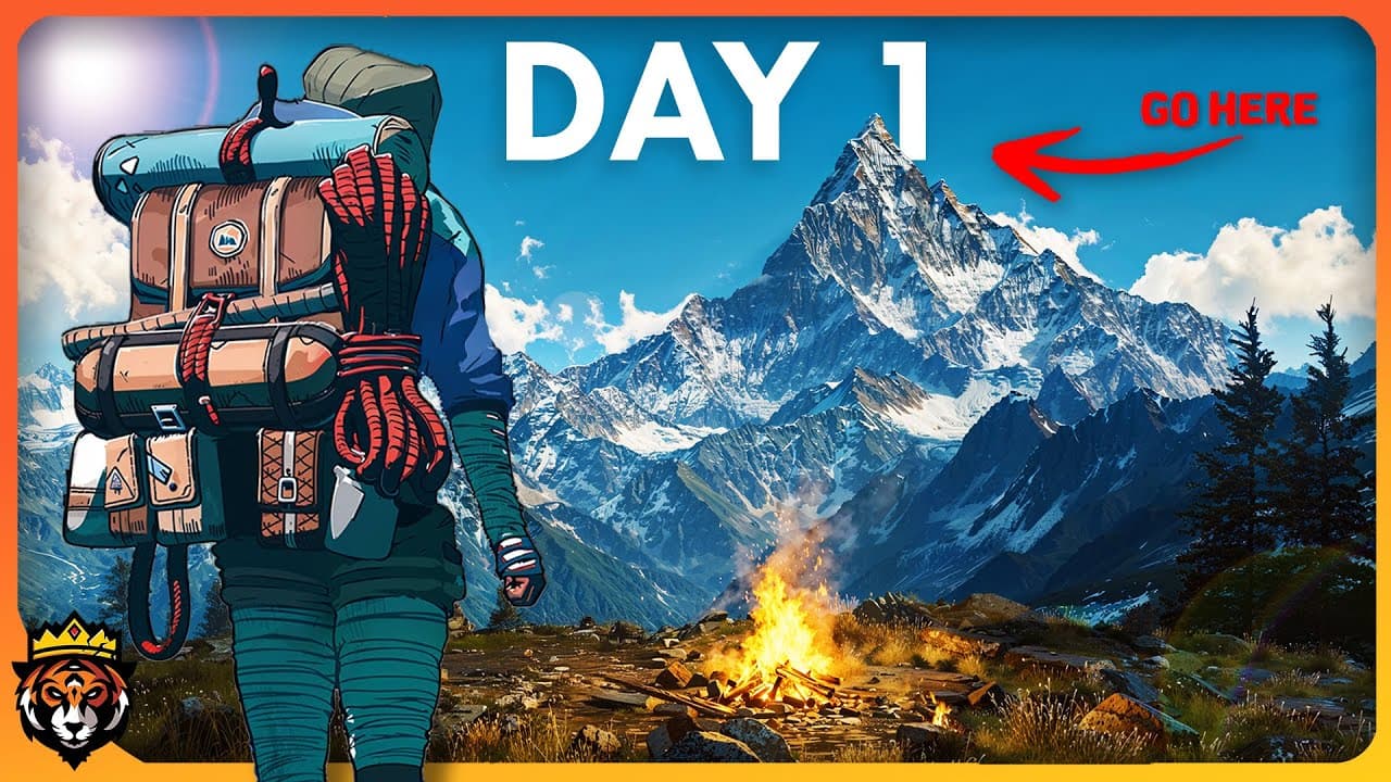 DAY 1 in this One-Of-A-Kind NEW Indie Survival Game... and it's Surreal