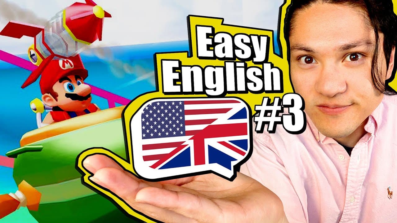 English for Beginners! Super Mario Sunshine #3