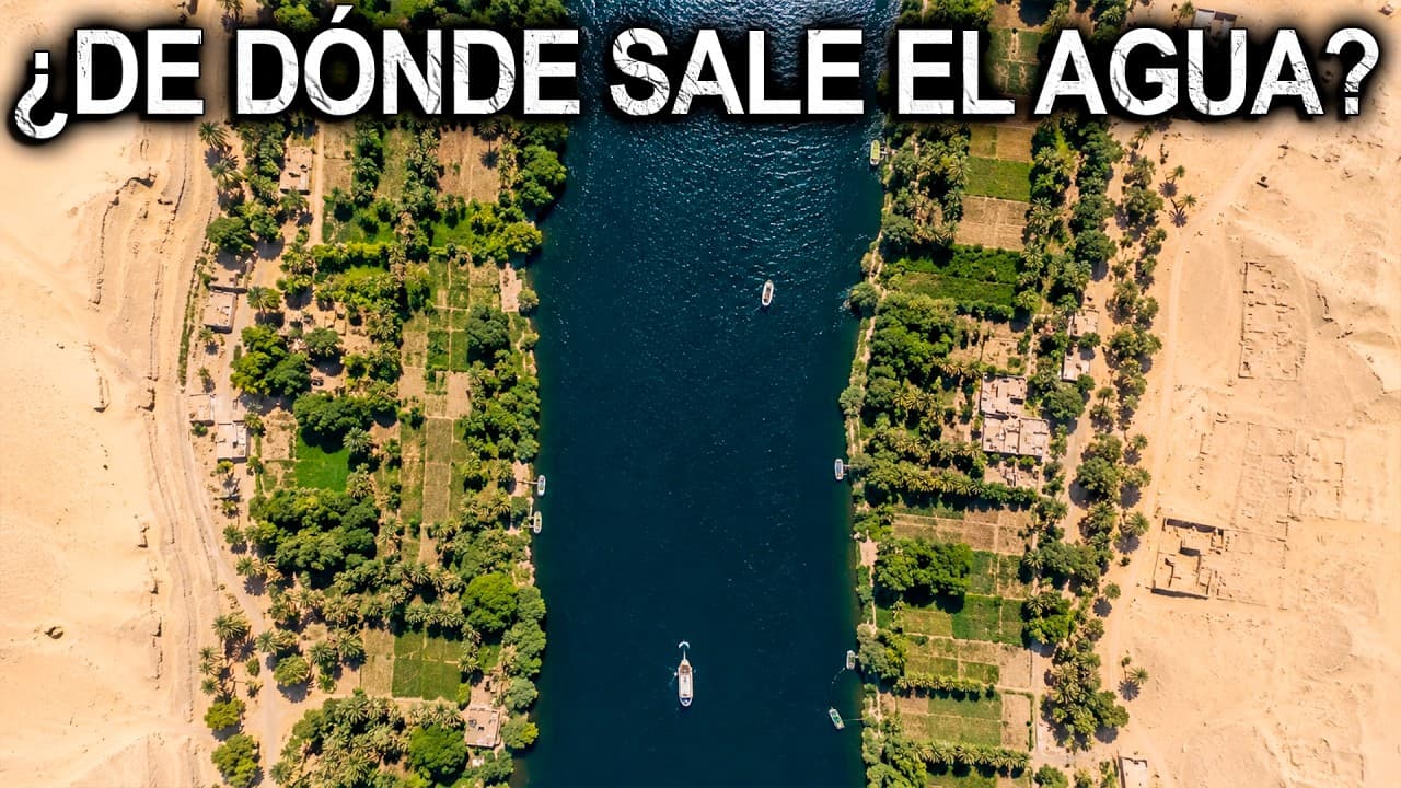 ¿Por qué el Nilo no se seca en el desierto cálido más grande del mundo？