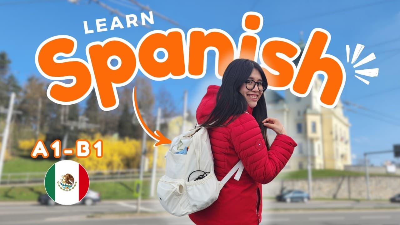 What's in my Travel Backpack? 🎒 Learn Spanish Vocabulary (A1-B1)