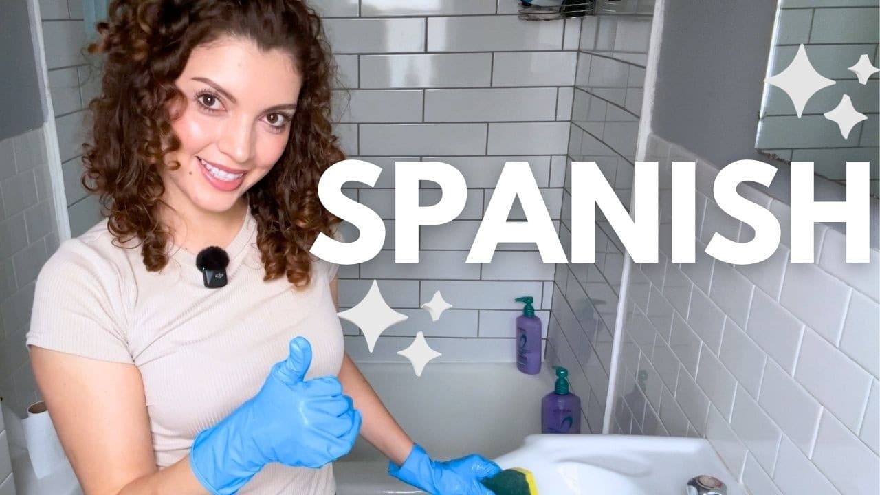 LEARN SPANISH while doing DAILY CHORES |Comprehensible Input
