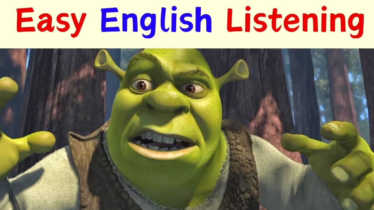 Easy English Listening - The Story of Shrek! (Comprehensible Input) A2