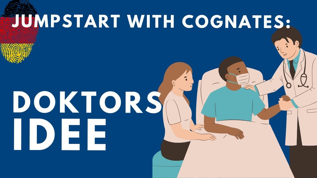 How to Jumpstart your German | a Story with English words in German (A1)