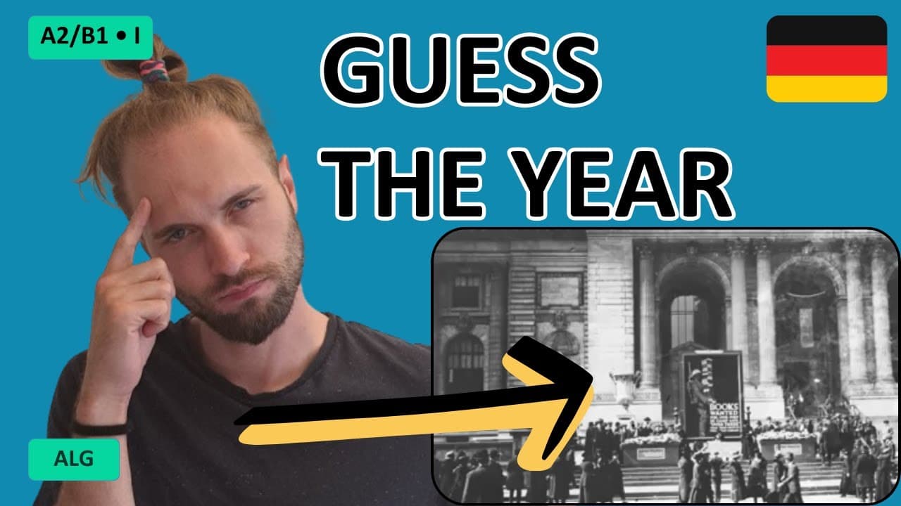 Do you know your history? 😏 | TimeGuessr | German Intermediate CI