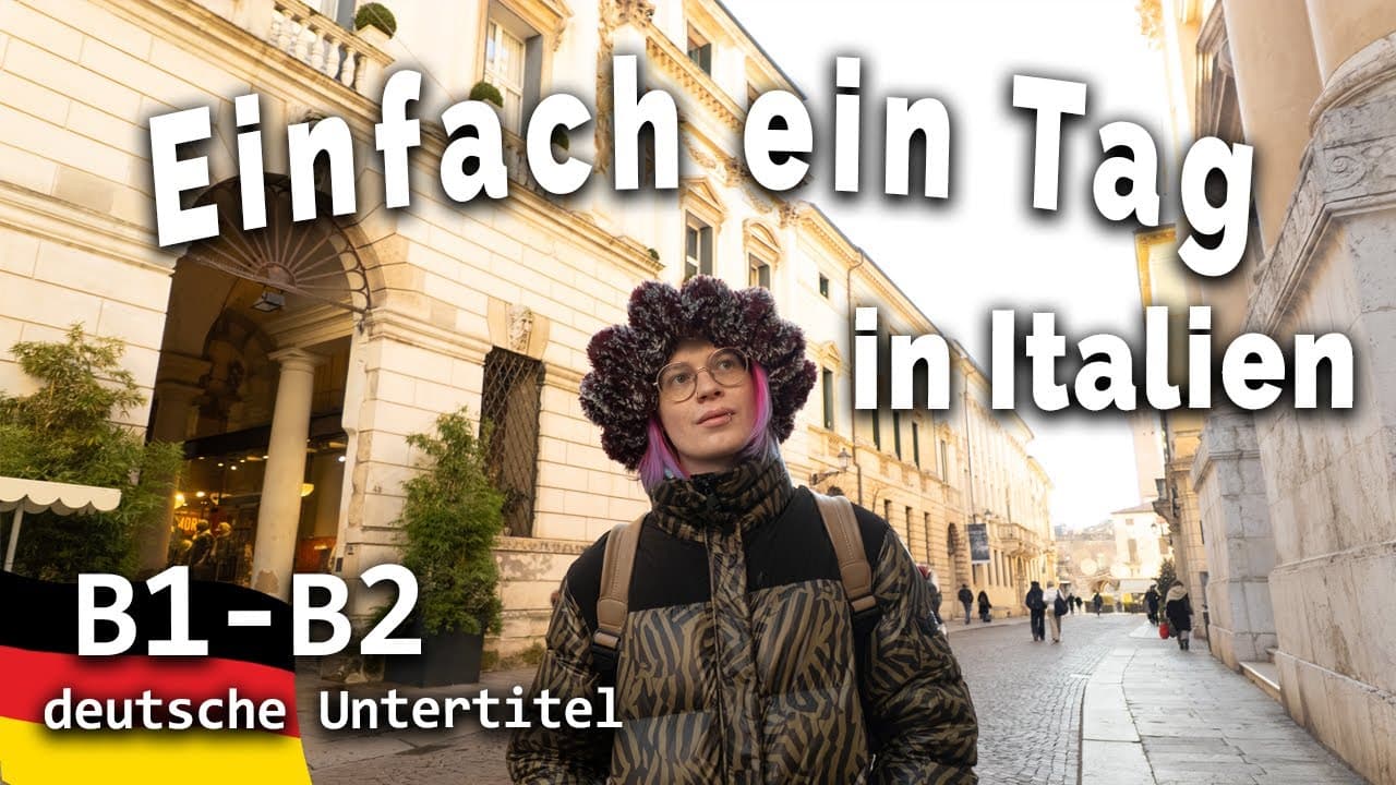 Learn German with our VLOG / Advanced German Comprehensible Input B1 B2