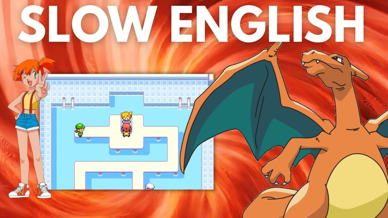 Learn English with Pokémon FireRed #3 | Taking on Misty!