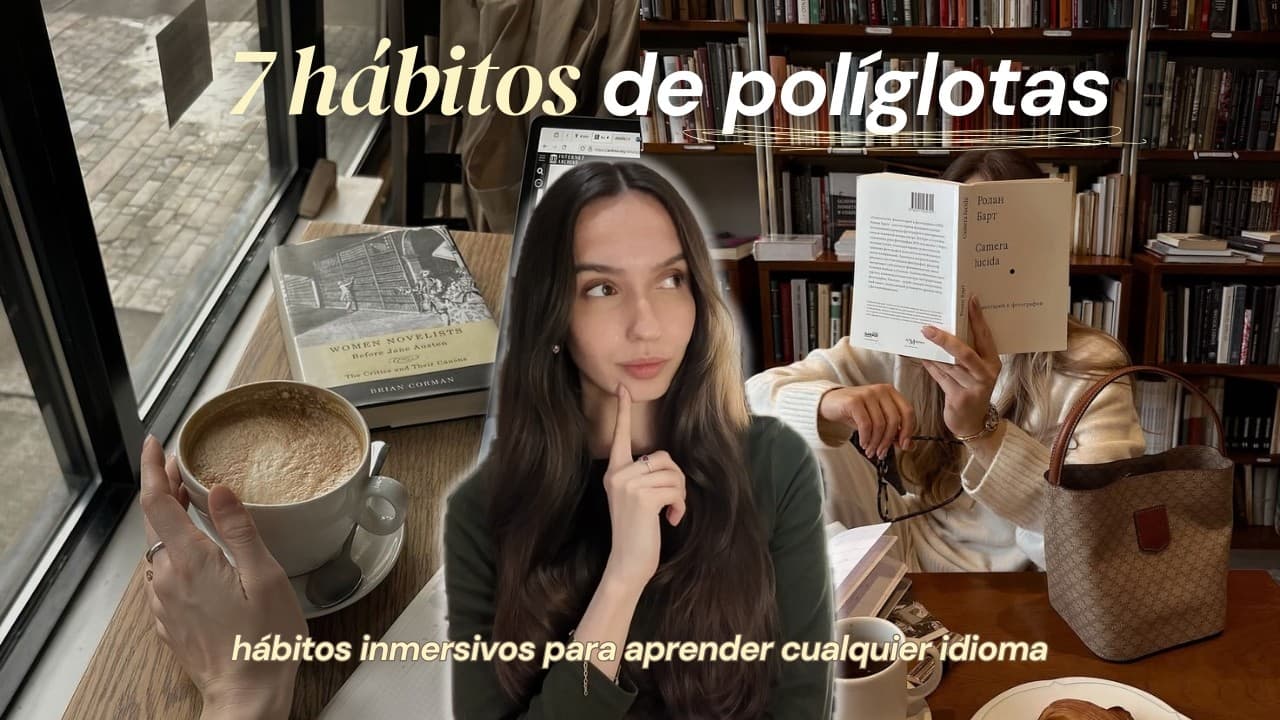 7 Hábitos para convertirte en políglota | Carolette Martin