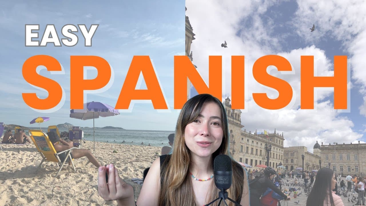 Learn Spanish Describing Images | Spanish Vocabulary Practice for Beginners | Comprehensible input