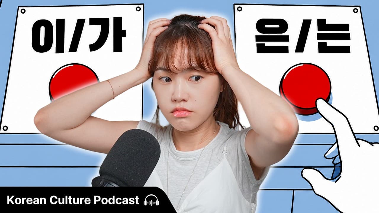 은/는 vs. 이/가, 평생 모르겠다 (For Those Who Can’t Distinguish Korean Particles)