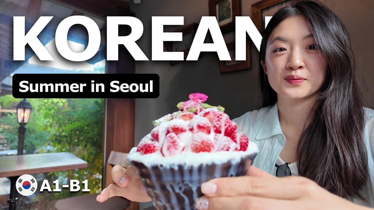 Learn Korean the EASY way | Slow Korean + Real- Life Conversations