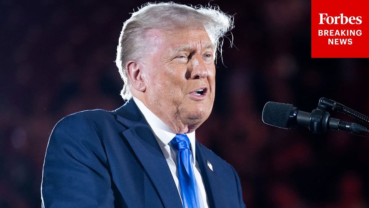 'Don't Waste Your Youth': Trump Offers Life Lessons In University Of Alabama Commencement Address