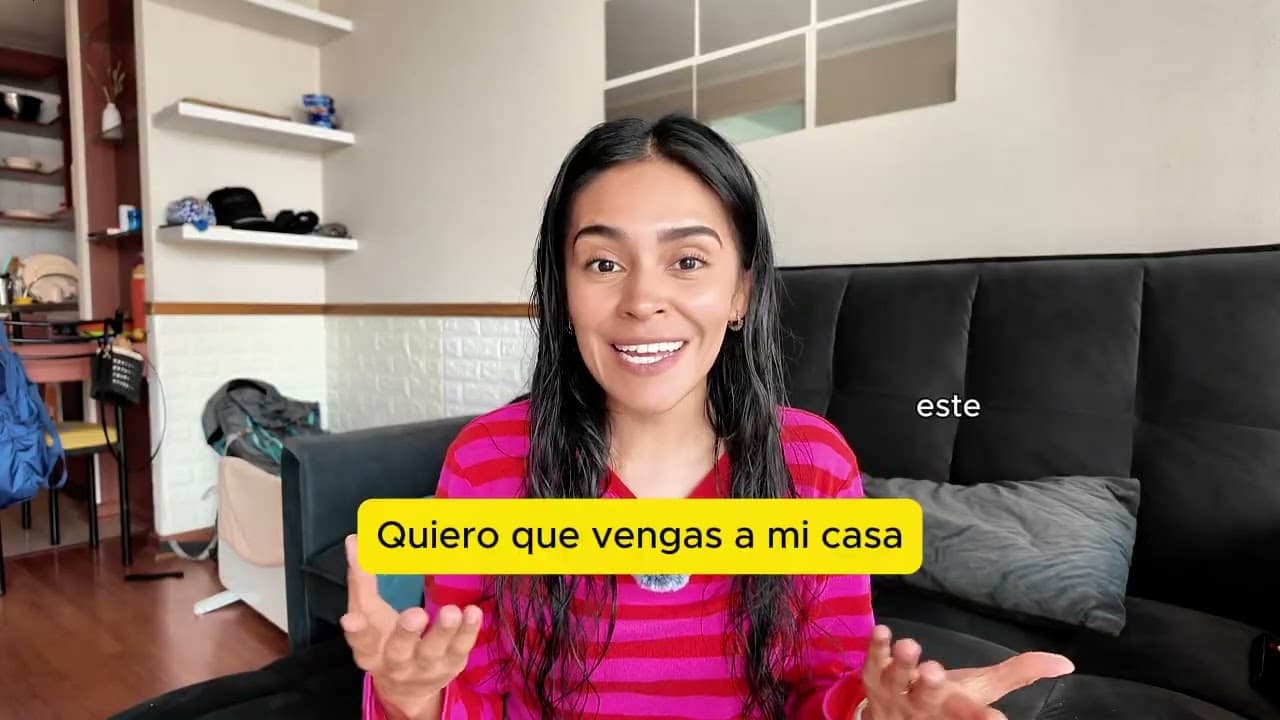 Mini lesson: Presente vs Presente de subjuntivo