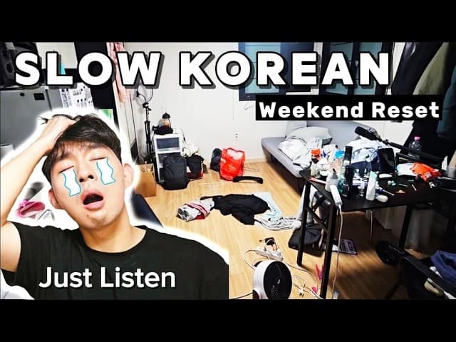 [Beginner] LIsten & Learn Korean without Books | Comprehensible Korean Input