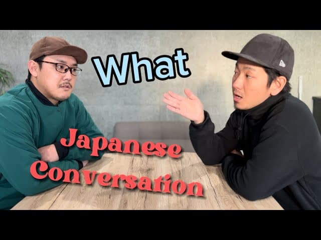 What - Japanese Conversation for Beginners. 【超初心者向け】日本語会話 -  なに食べる？
