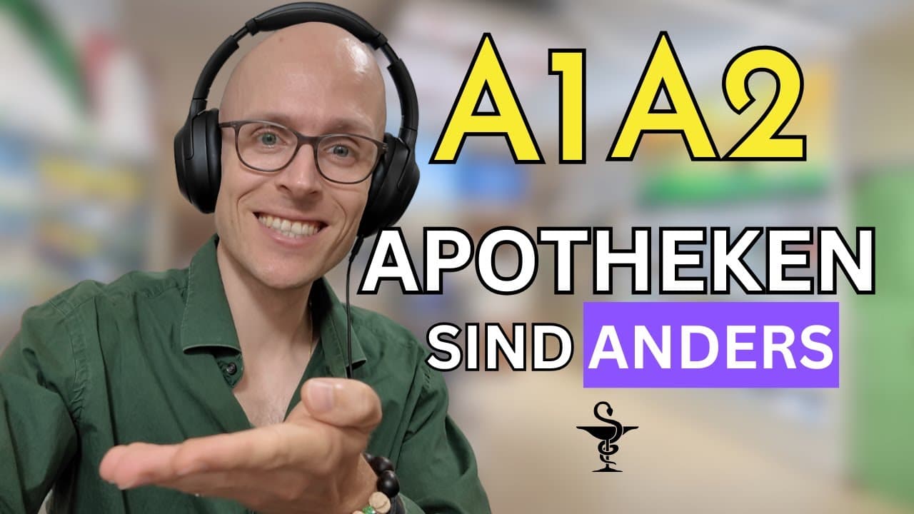 Slow German Podcast for Beginners | Apotheken⚕️
