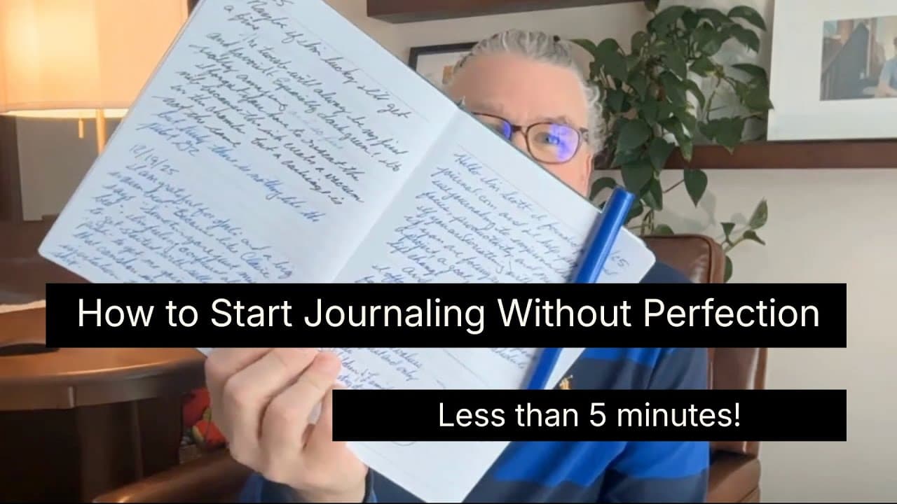 How to start journaling (without perfection!)