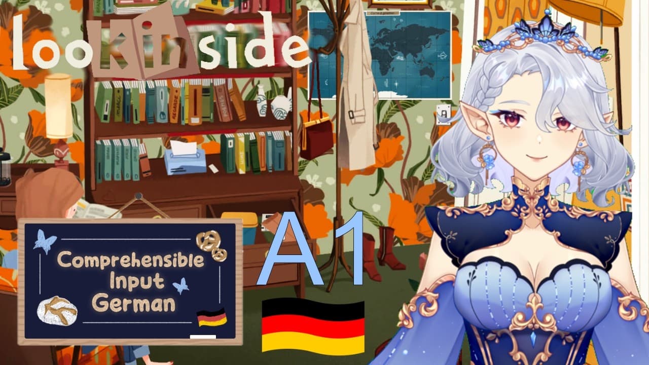 German for Beginners (A1) Looking back through old times  | Comprehensible Input