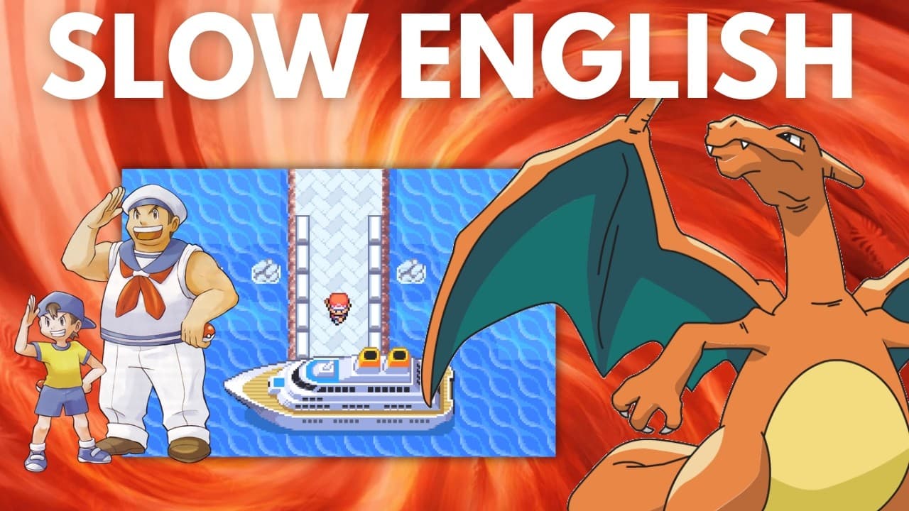 Learn English with Pokémon FireRed #5 | Boarding the S.S. Anne!