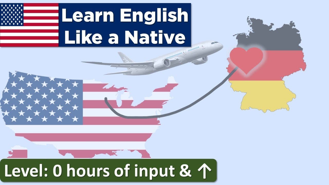 I flew to Germany for love (Learn English Like a Native - Level: 0 hours & ↑)