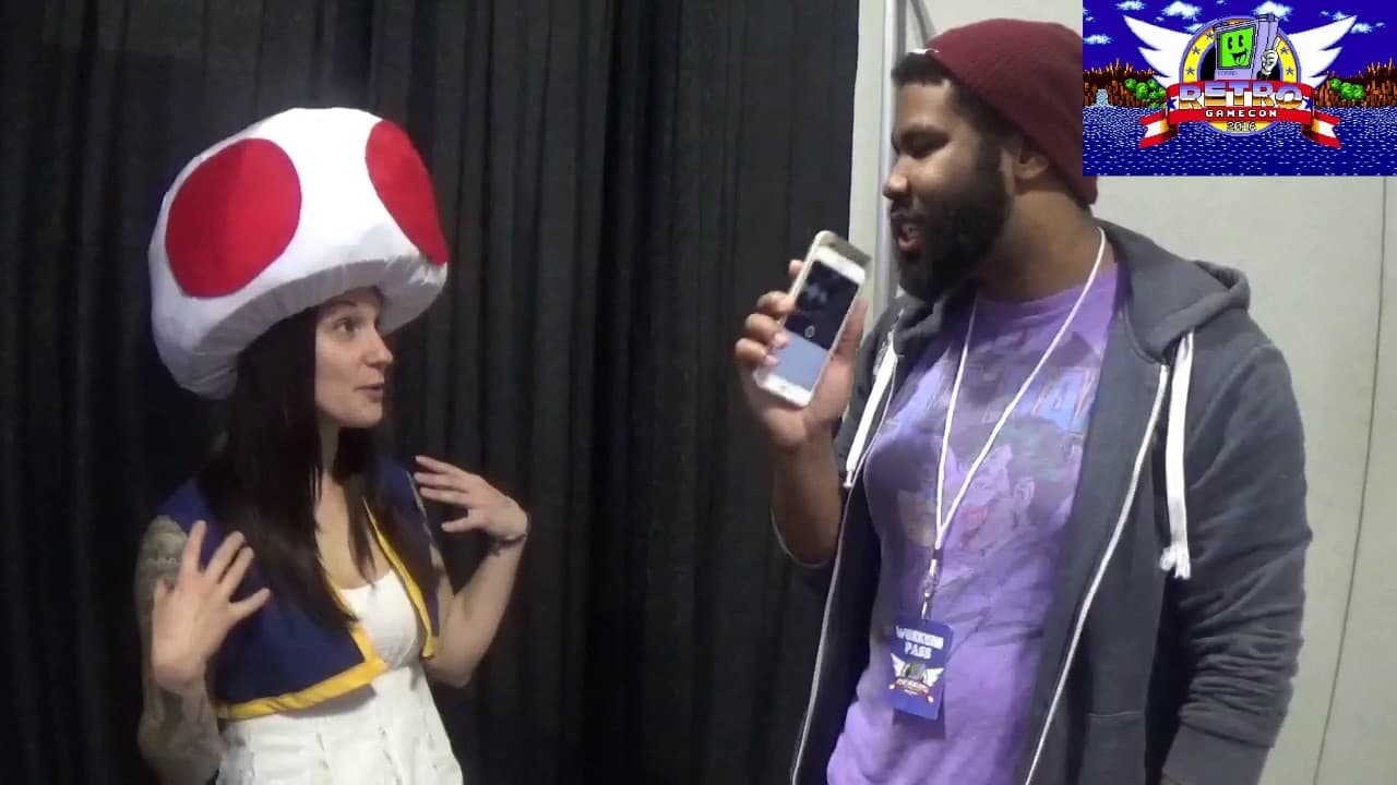 Retro GameCon 2016 Elphy's Cosplay Toad Interview