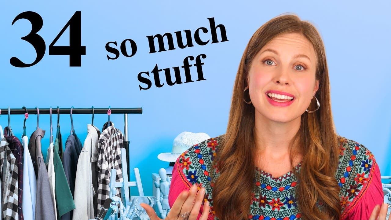 Stuff & Garbage - Easy English Lesson 34 - Beginner English Class