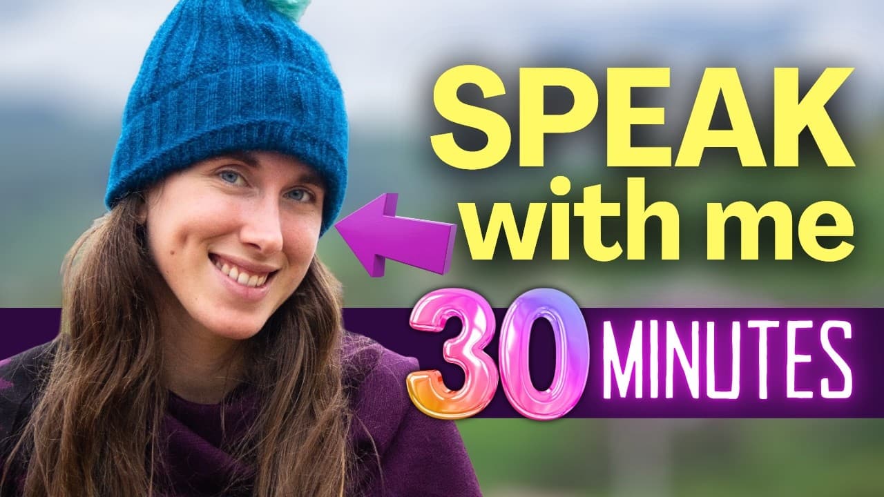 30 Minute REAL American English Speaking Practice
