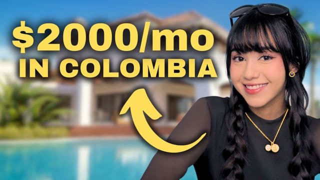 Can You Live Like a Millionaire in Colombia for $2000/Month?