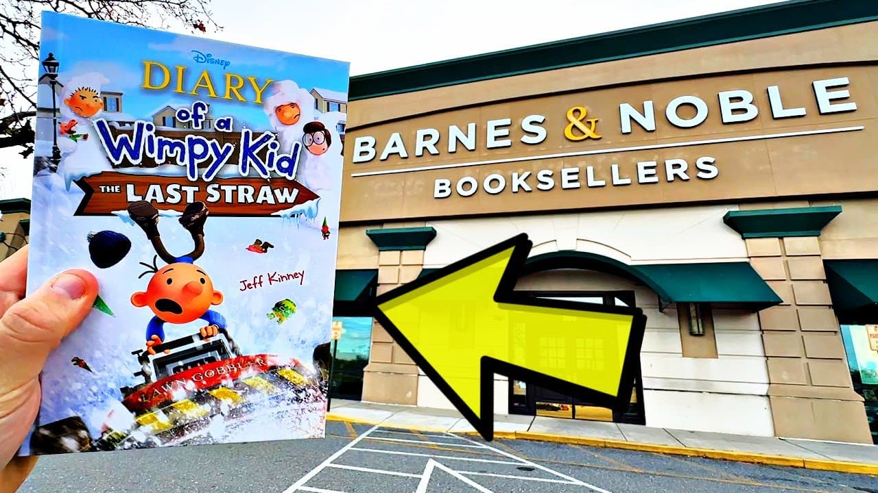 Buying The New Wimpy Kid: Last Straw Disney Book