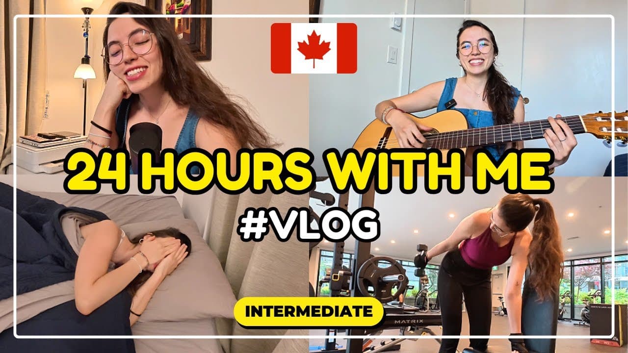 Learn Spanish: A Day in My Life in Canada (Comprehensible Input)