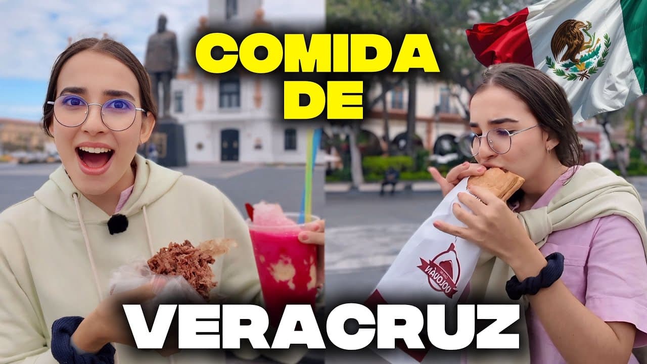 🇨🇺Pruebo comida de VERACRUZ 🇲🇽 | No me imaginaba ESTO 😱