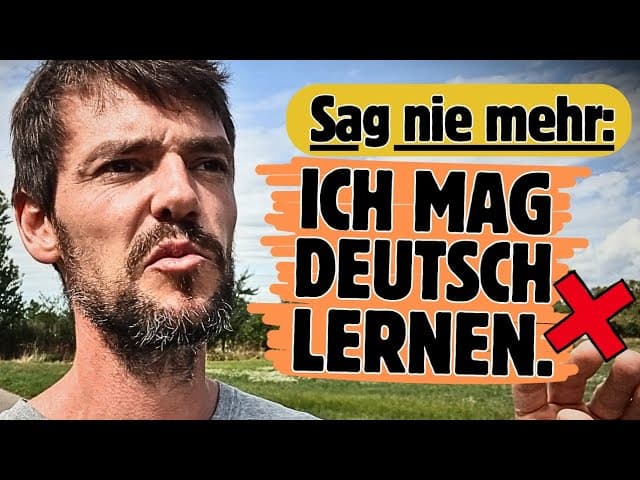 MACH diesen Fehler NICHT! | Ich mag Deutsch lernen.. NEIN!