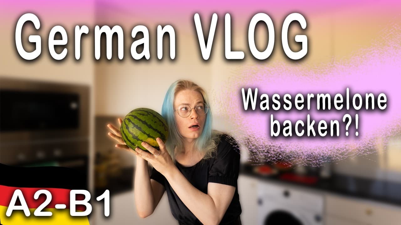 Cooking in Slow German - Everyday German Comprehensible Input / Intermediate A2 B1