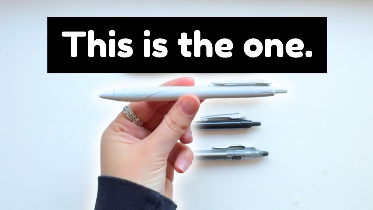 The Only Pen You’ll Ever Need.