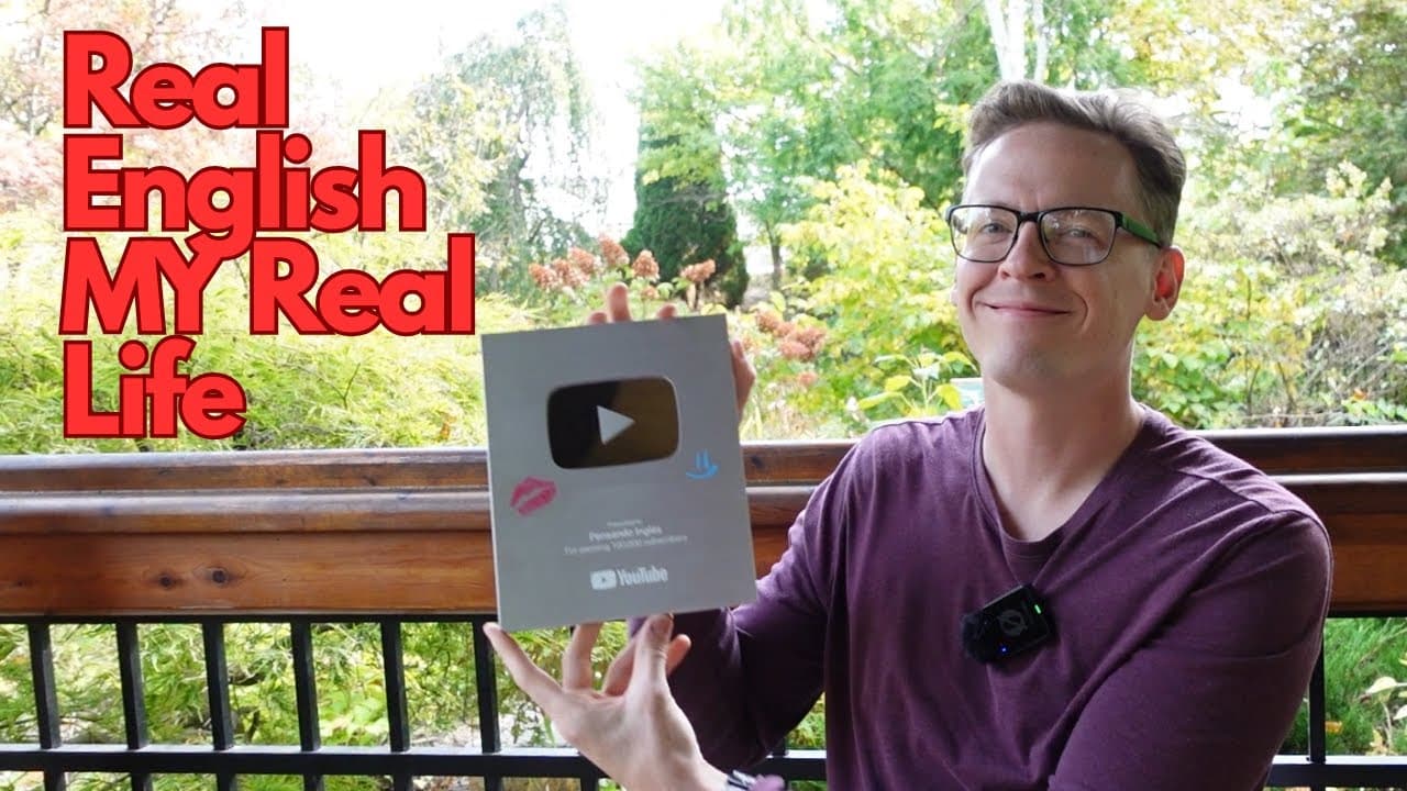 Learn Real-Life English: My Life as a YouTuber 🎬 | Comprehensible Input