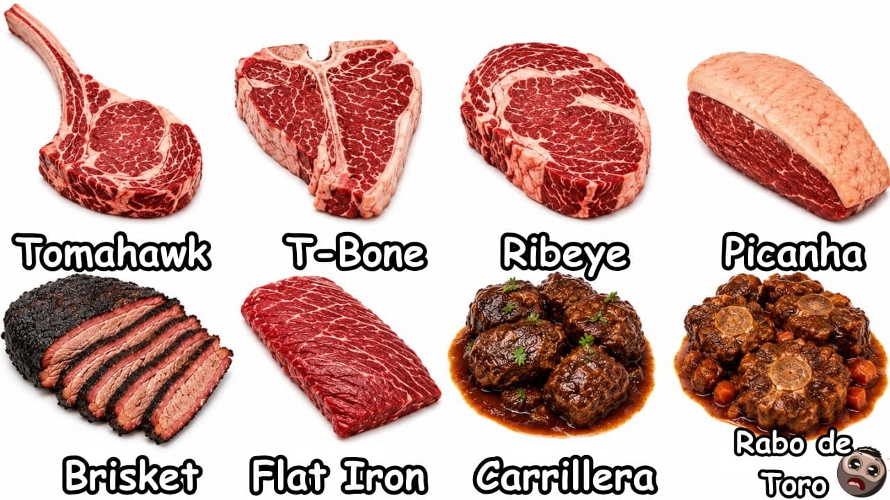 Todos Los Cortes De Carne Explicados En 13 Minutos