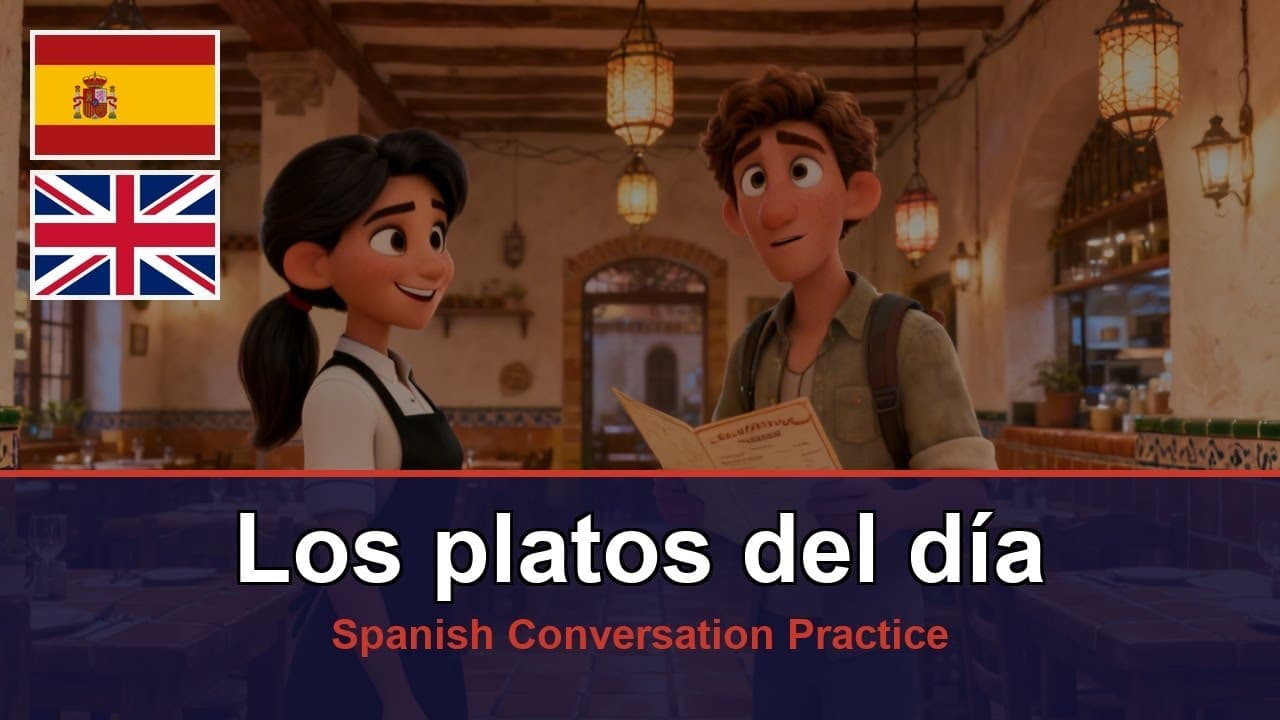 Learn Spanish: Café Conversations | A2-B1 Dialogue Practice